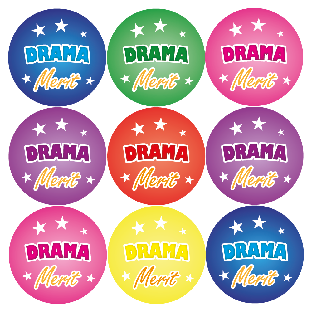 Drama Reward Stickers