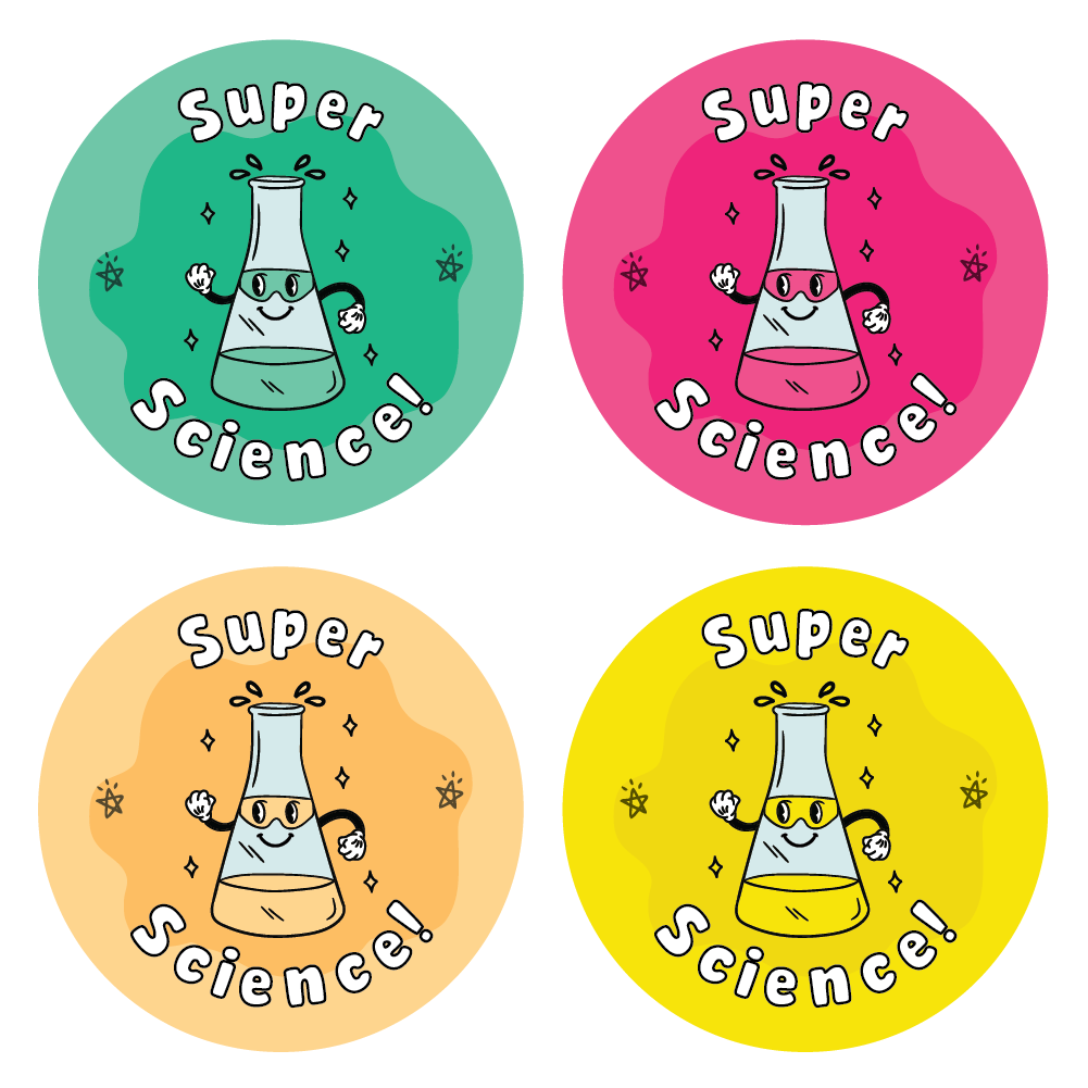 Science Reward Stickers