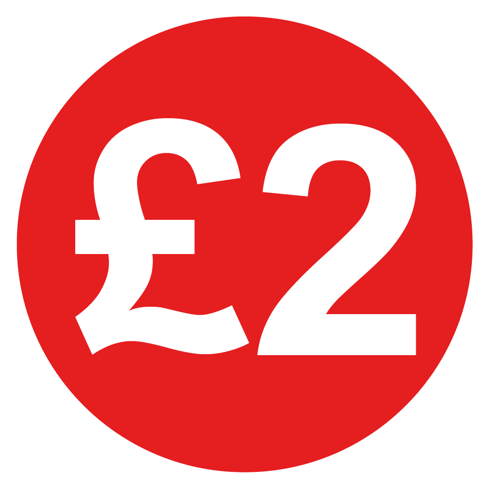 144 30mm Red Price Stickers for School Summer Fairs, Shops, Car Boot S ...