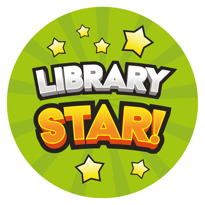 Library Star Reward Stickers