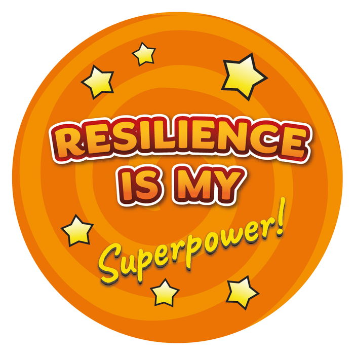 Resilience is my Superpower Reward Stickers