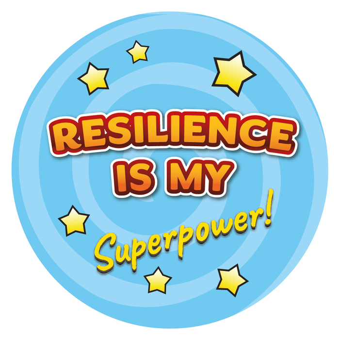 Resilience is my Superpower Reward Stickers