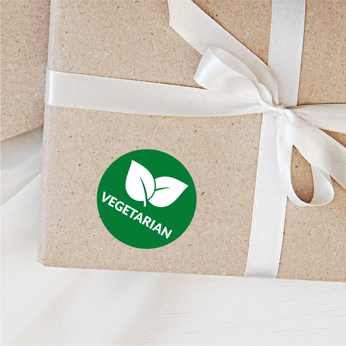 Vegetarian Food Packaging Labels