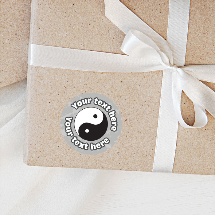 Personalised Yin and Yang Stickers