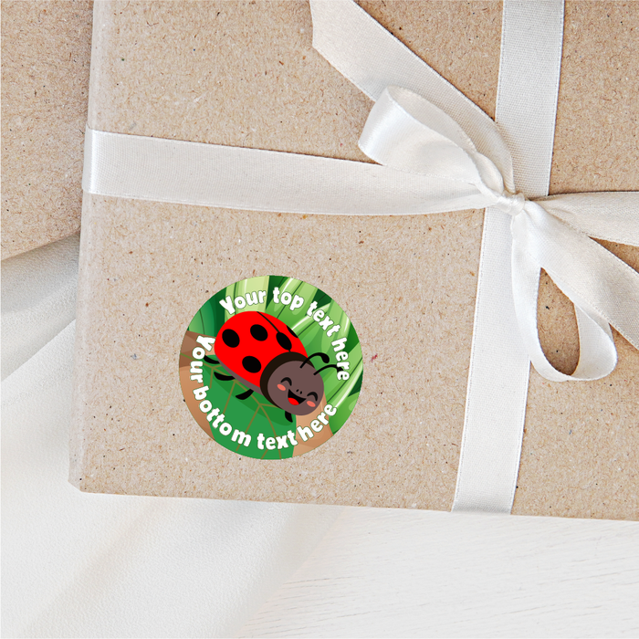 Personalised Ladybird Reward Stickers