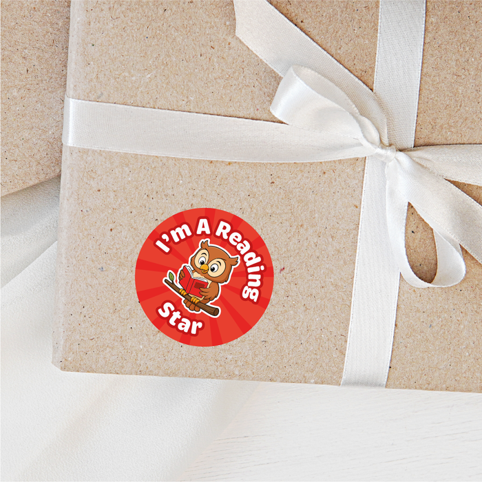 Wise Owl Reading Reward Stickers
