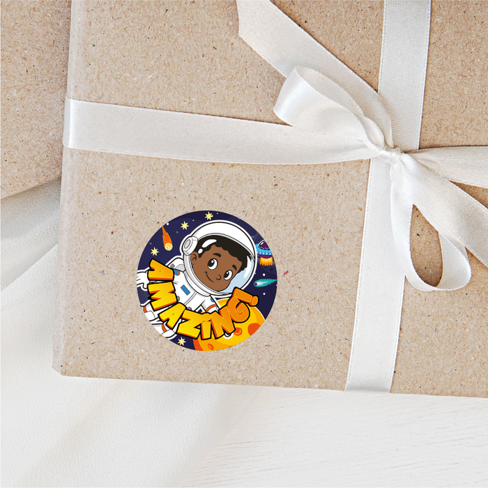 48 Astronaut Space Reward Stickers