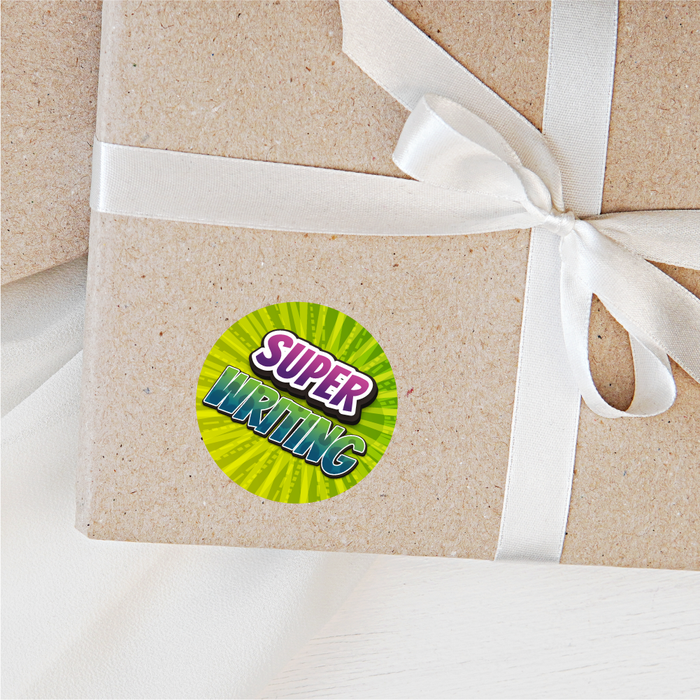 Super Writing Reward Stickers — MyClassroom