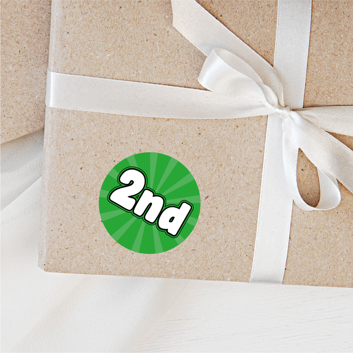 2nd Place Sports Day Reward Stickers — MyClassroom