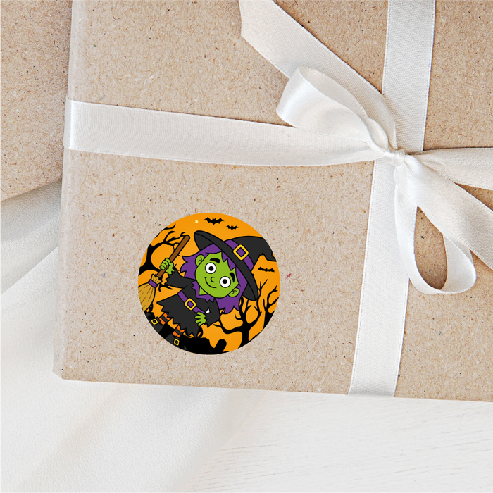 Cute Halloween Characters Reward Stickers