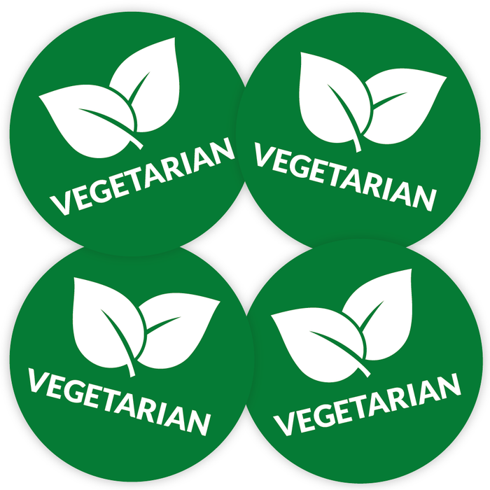 Vegetarian Food Packaging Labels