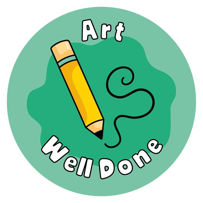 Art Well Done Reward Stickers — MyClassroom