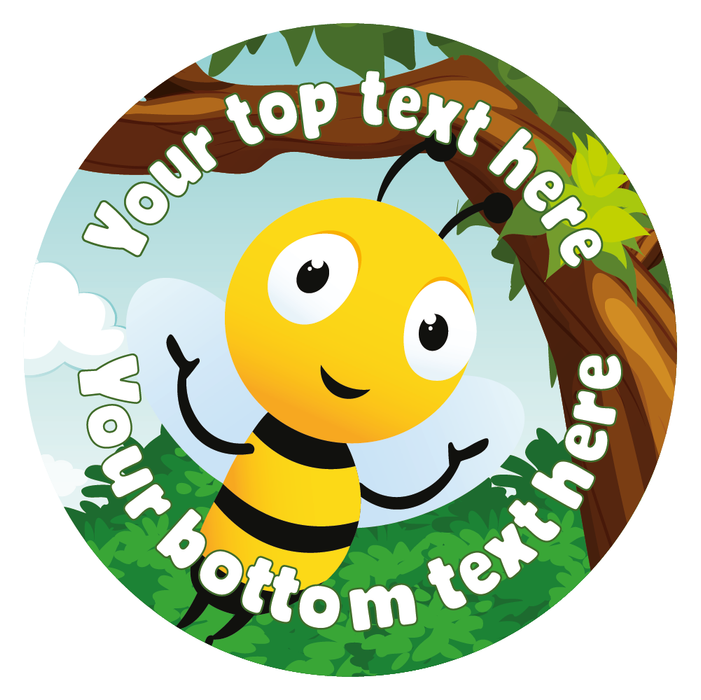 Bee Bot Sticker Personalised Bee Reward Stickers — MyClassroom