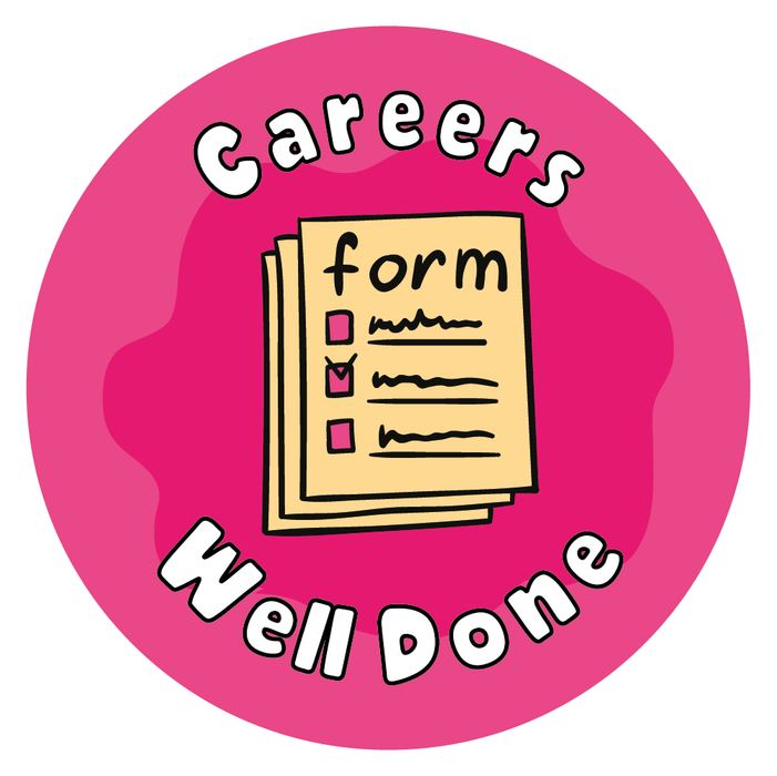 48 Careers Well Done Reward Stickers — MyClassroom