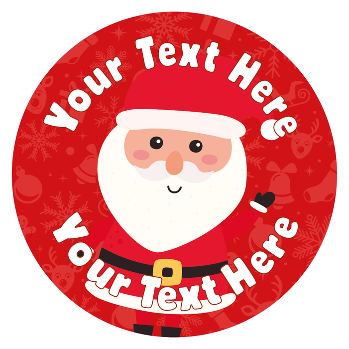 Personalised Christmas Characters Reward Stickers