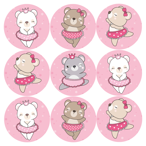 Ballet Cat Sticker Dance Stickers — MyClassroom