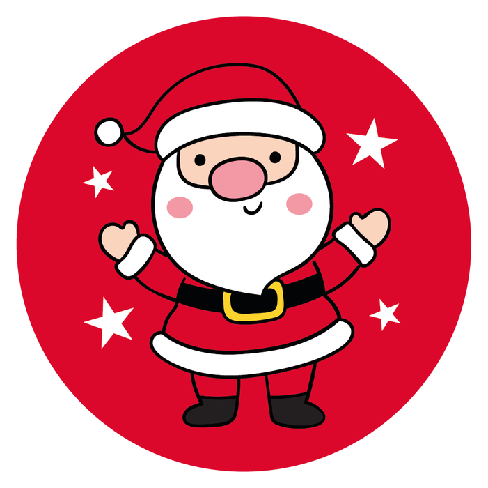 Cute Christmas Characters Reward Stickers