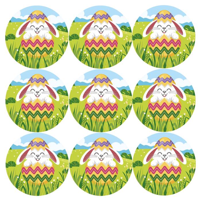 Cute Easter Bunny Easter Reward Stickers