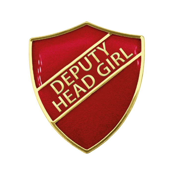 Deputy Head Girl Shield Badge