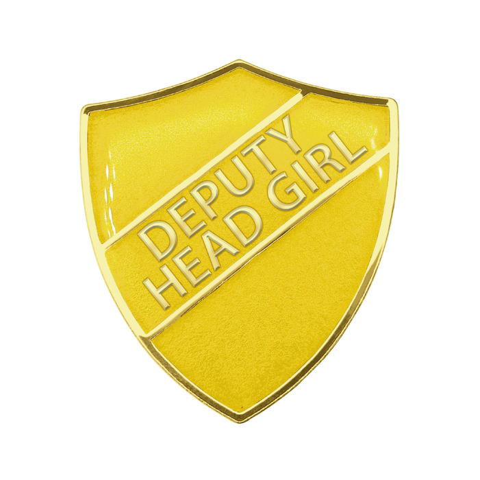 Deputy Head Girl Shield Badge