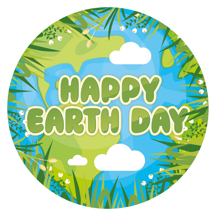 Happy Earth Day Reward Stickers