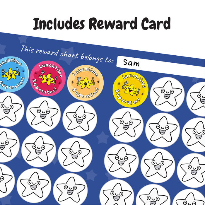 Lunchtime Superstar Reward Stickers