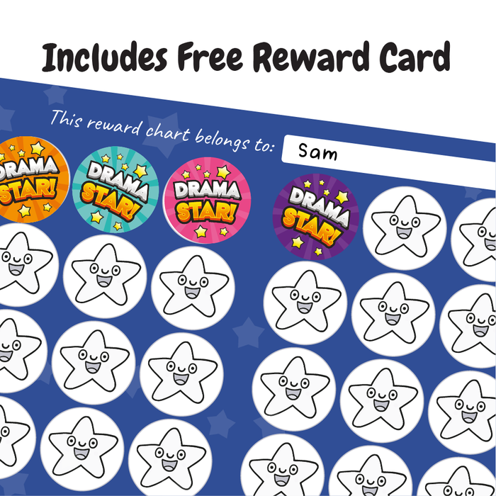 Drama Star Reward Stickers