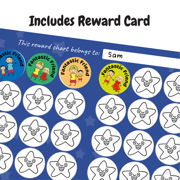 Fantastic Friend Reward Stickers