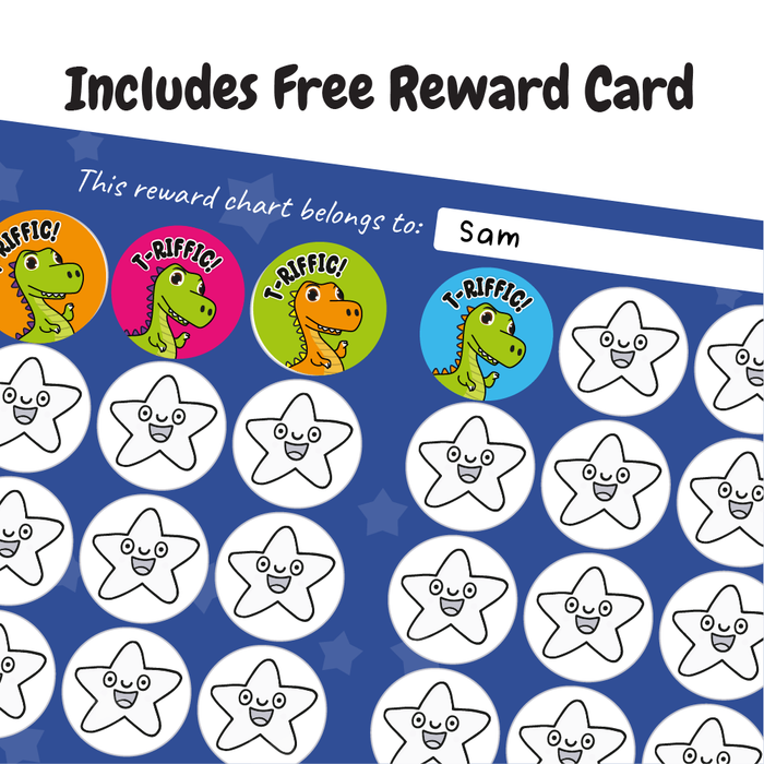 T-Riffic! Dinosaur Reward Stickers