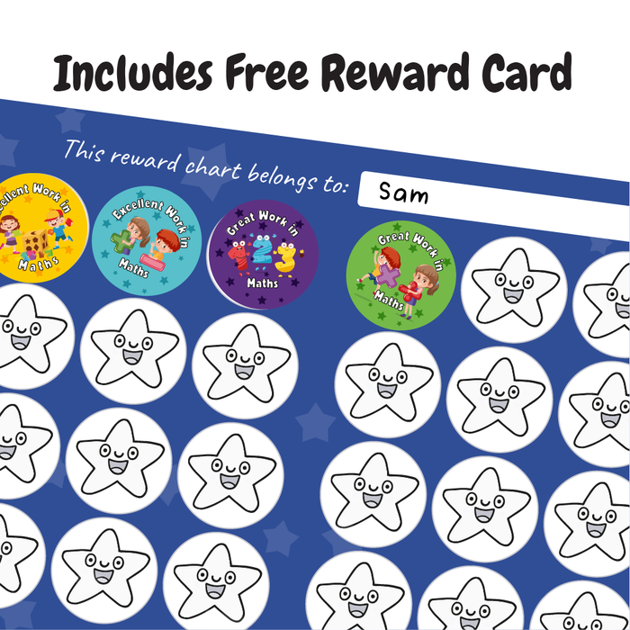 Maths Reward Stickers