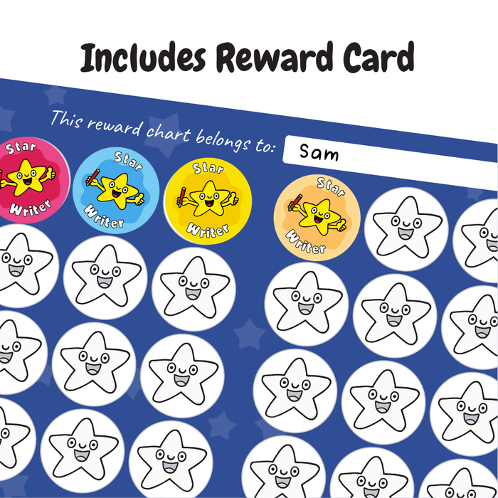 Star Writer Reward Stickers