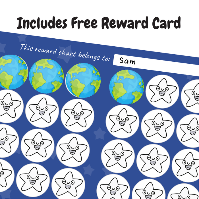 Earth Reward Stickers