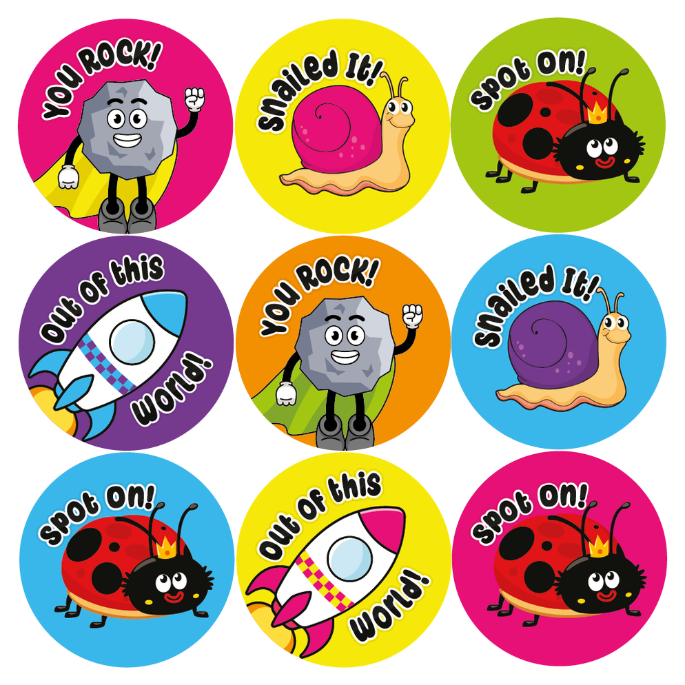 Funny Puns Reward Stickers — MyClassroom