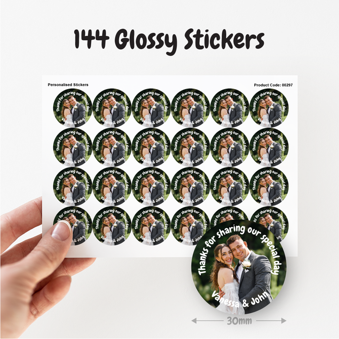 Personalised Your School Logo Stickers Add Your Own Image And Text