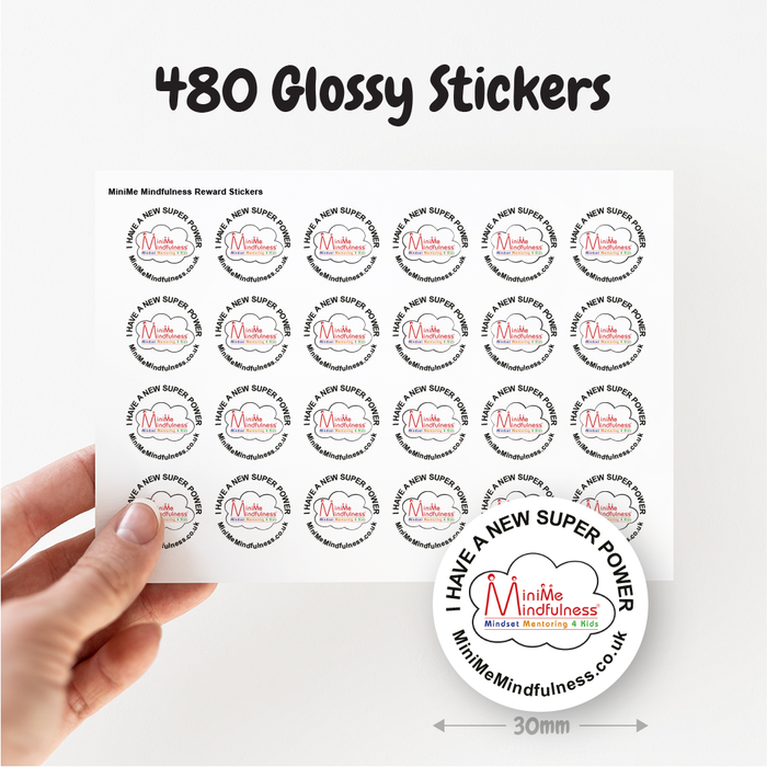 MiniMe Mindfulness Reward Stickers