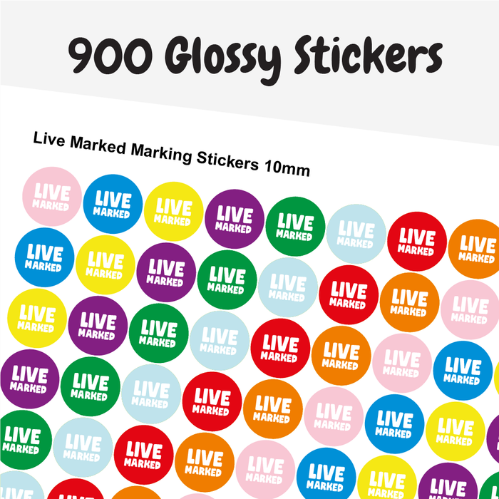 Full Marks Sticker 900 Live Marked Marking Stickers 10mm — MyClassroom