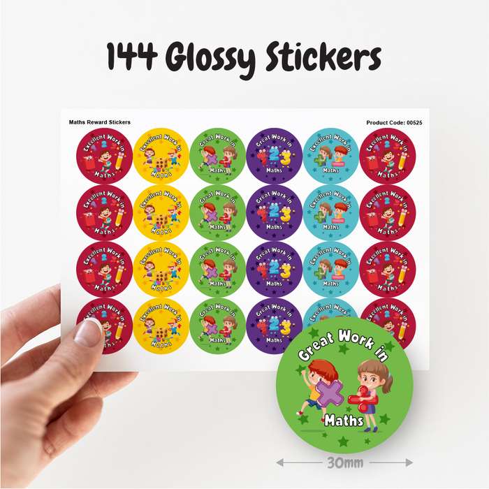 Maths Reward Stickers — MyClassroom