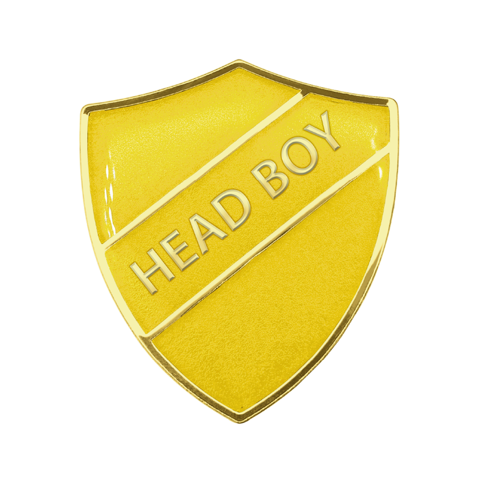 Head Boy Shield Badge