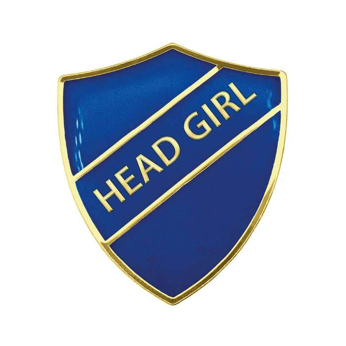 Head Girl Shield Badge