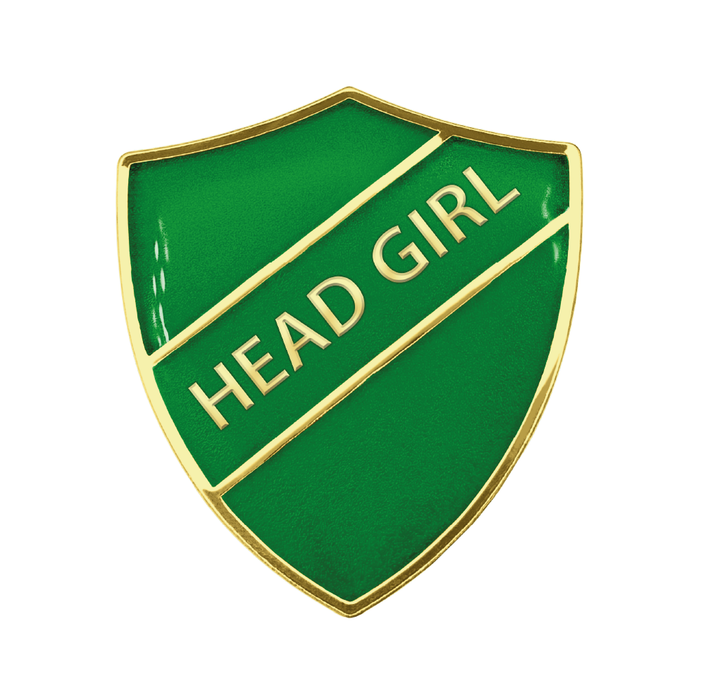 Head Girl Shield Badge
