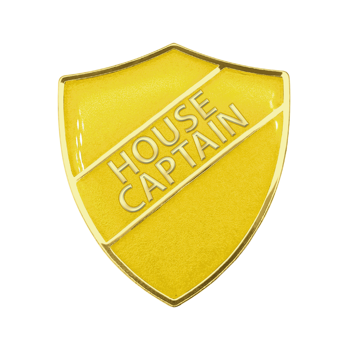 House Captain Shield Badge