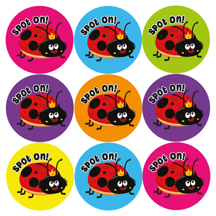 Spot On! Ladybird Reward Stickers