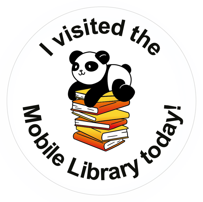 'I visited the Mobile Library today!' Library Reward Stickers