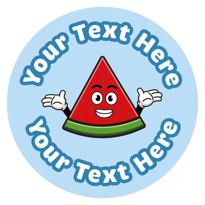 Personalised Happy Fruit Healthy Eating Reward Stickers