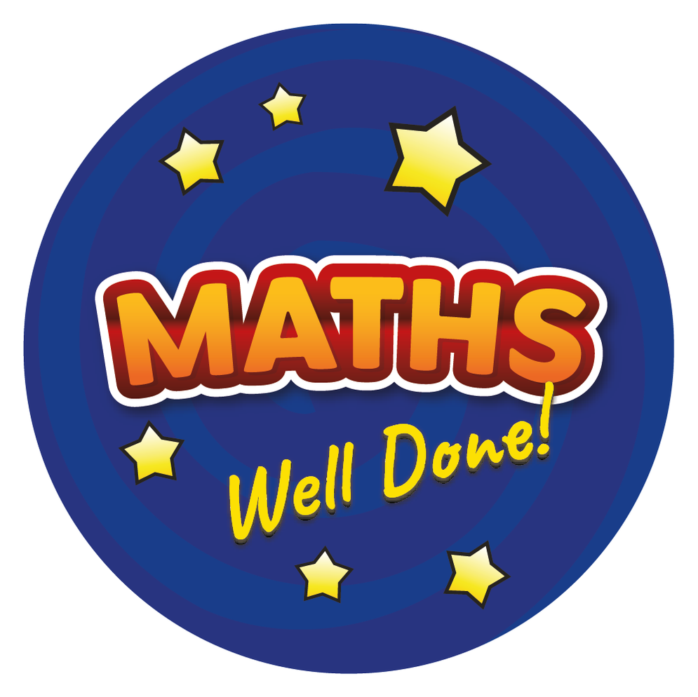 Maths Well Done Reward Stickers — MyClassroom