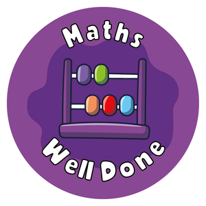 Maths Well Done Reward Stickers — MyClassroom