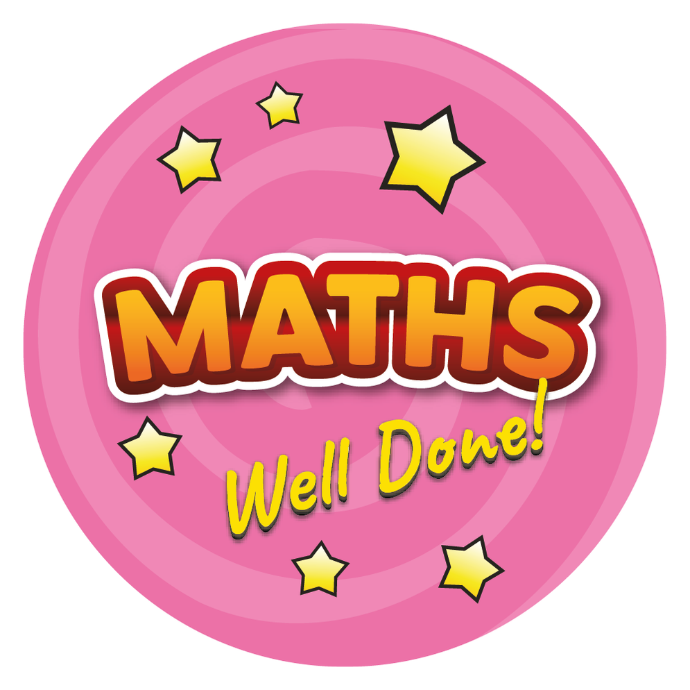Maths Well Done Reward Stickers — MyClassroom