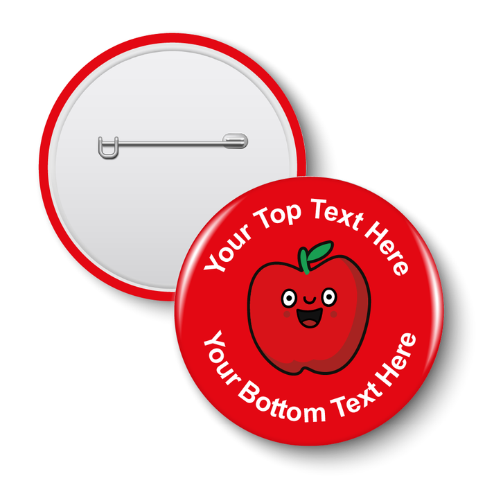 Personalised 'Thank You Teacher' Badge (1 Badge - 38mm)