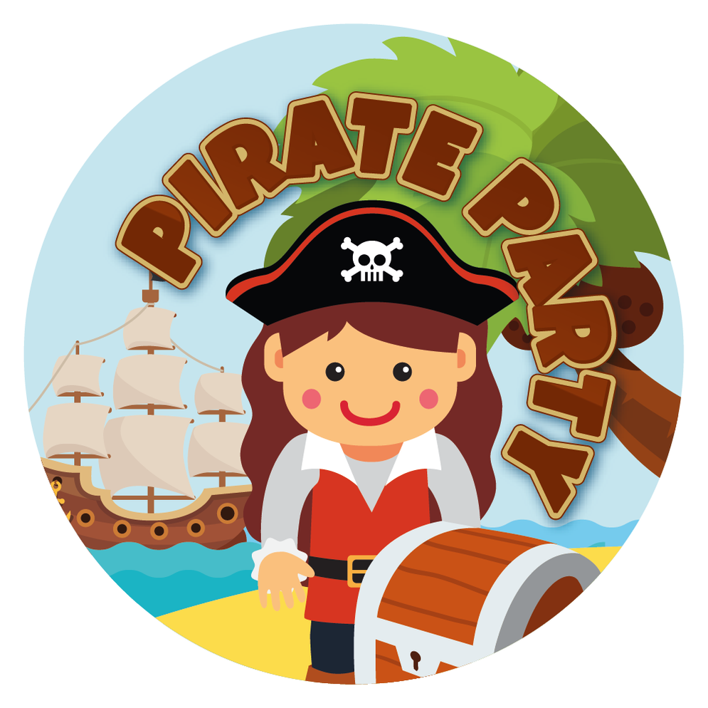 Pirate Party Stickers — MyClassroom