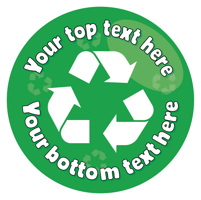 Personalised Recycling Reward Stickers